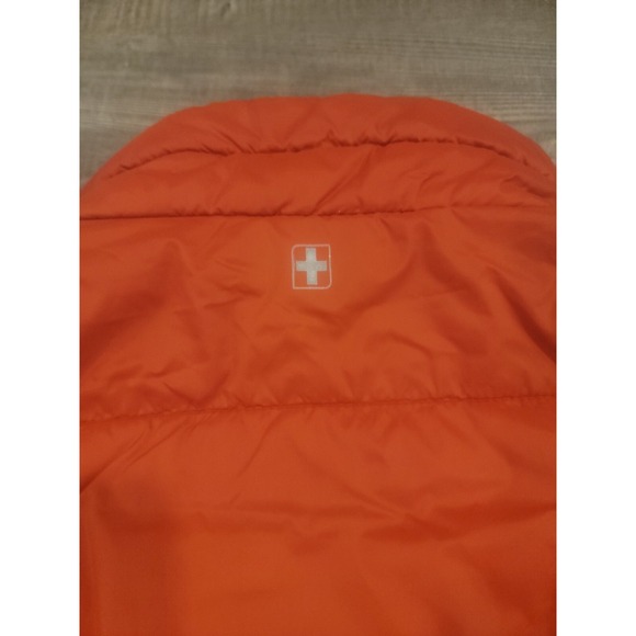 Swiss Tech Men's Large (42-44)  Nylon Puffer Vest Full Zip Jacket - Picture 5 of 7